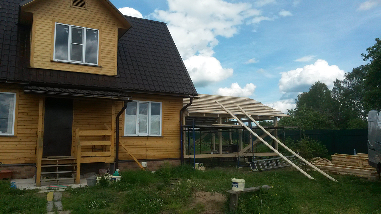 Реконструкция дома в деревне Судниково Волоколамский район